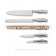 K408 High quality royal stainless steel funny kitchen knife set