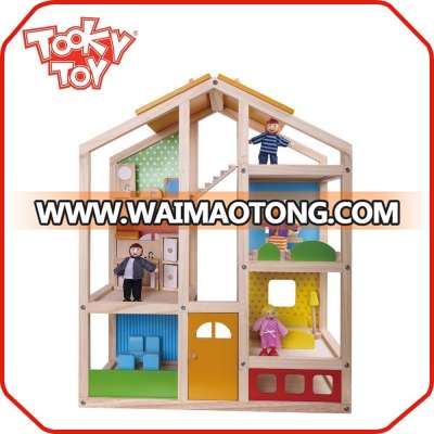 Happy Family Play Wooden Miniature Furniture Toy Doll House